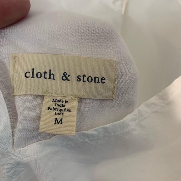 Anthropologie Cloth & Stone Cutout Halter Top - Picture 8 of 8